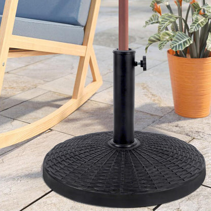 22 Lbs Heavy Duty Patio Market Umbrella Base Stand5
