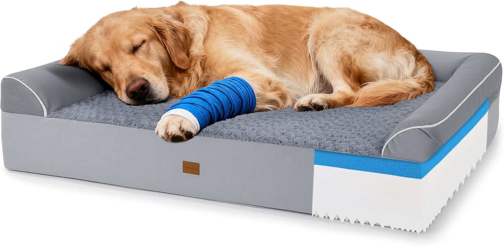 hombys-7-thickness-orthopedic-dog-bed-for-large-giant-dogs-double-layer-memory-foam-waterproof-washable-xxl-dog-sofa-bed-with-bolster-headrest-ultra-supportive-for-joint-arthritis-relief