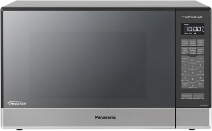 Panasonic Microwave Oven NN-SN686S Stainless Steel Countertop/Built-In with Inverter Technology and Genius Sensor, 1.2 Cubic Foot, 1200W1