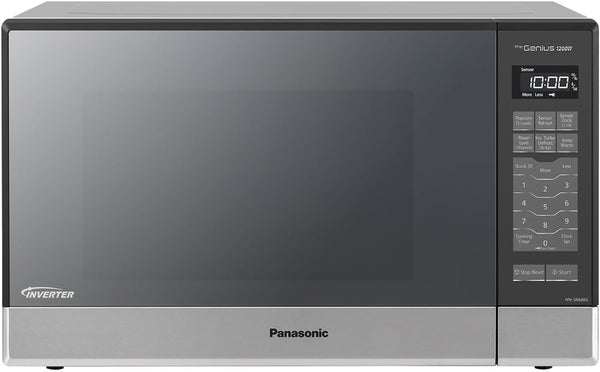 Panasonic Microwave Oven NN-SN686S Stainless Steel Countertop/Built-In with Inverter Technology and Genius Sensor, 1.2 Cubic Foot, 1200W1