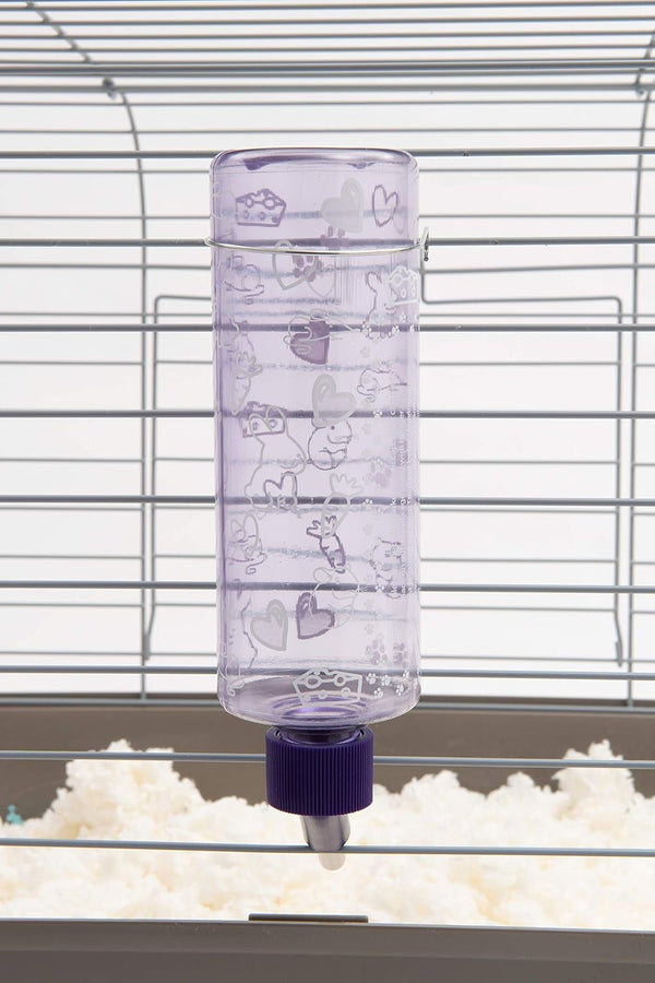 Lixit Standard Cage Water Bottles for Rabbits, Ferrets, Guinea Pigs, Hamsters, Rats, Mice and Other Small Animal'S (16 Ounce, Clear)4