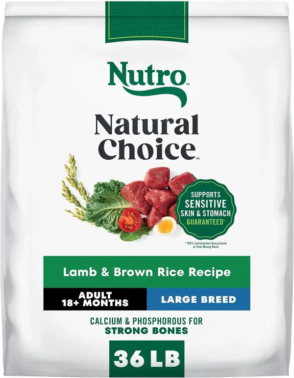 Nutro Natural Choice Large Breed Adult Dry Dog Food, Chicken & Rice, 30 Lb | Real Chicken #1 Ingredient, Non-Gmo, Made in USA, No Corn, Wheat, Soy, Supports Joints, Digestion, Immunity, Skin & Coat12