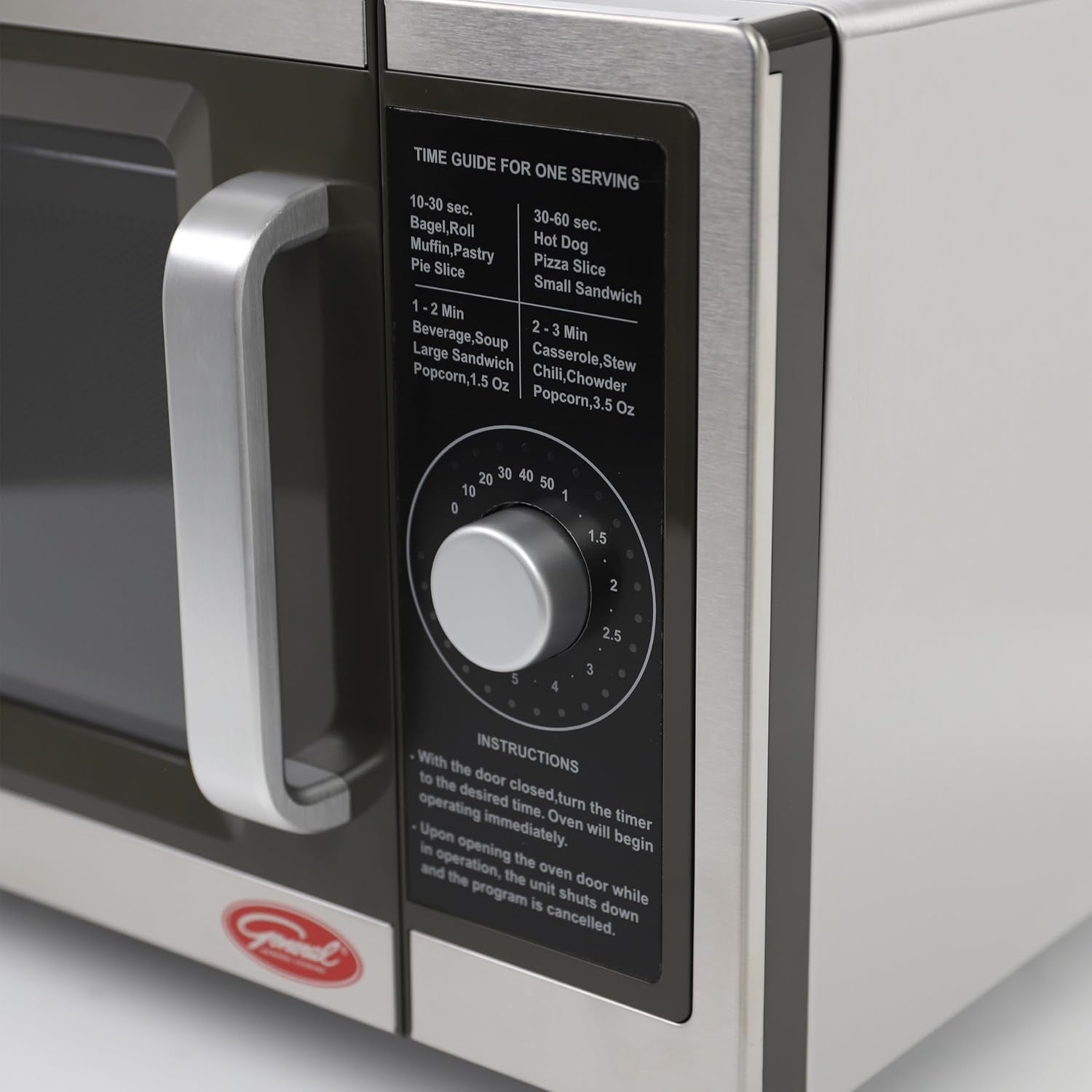 foodservice-commercial-microwave-with-dial-control-10-seconds-to-8-minutes-time-increments-countertop-120v-1000w-1-cu-ft-stainless-steel