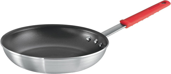 Professional 10-Inch Non Stick Frying Pan | Heavy-Gauge Aluminum Skillet with Reinforced Nonstick Coating, Red Handle, Dishwasher and Oven Safe, Made in Brazil1