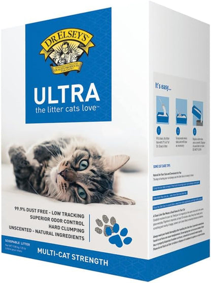 Dr. Elsey'S Ultra Unscented Clumping Clay Cat Litter 40 Lb. Bag10