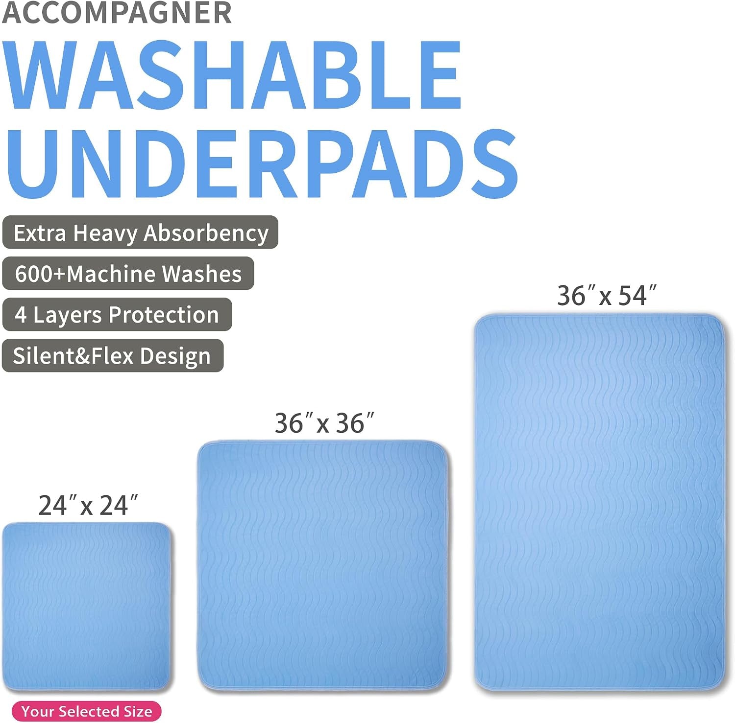 accompagner-incontinence-bed-pads-washable-waterproof-ultra-absorbent-reusable-underpads-for-diaper-changing-nursing-bedridden-adults-seniors-kids-and-dogs-blue-24x24pack-of-6