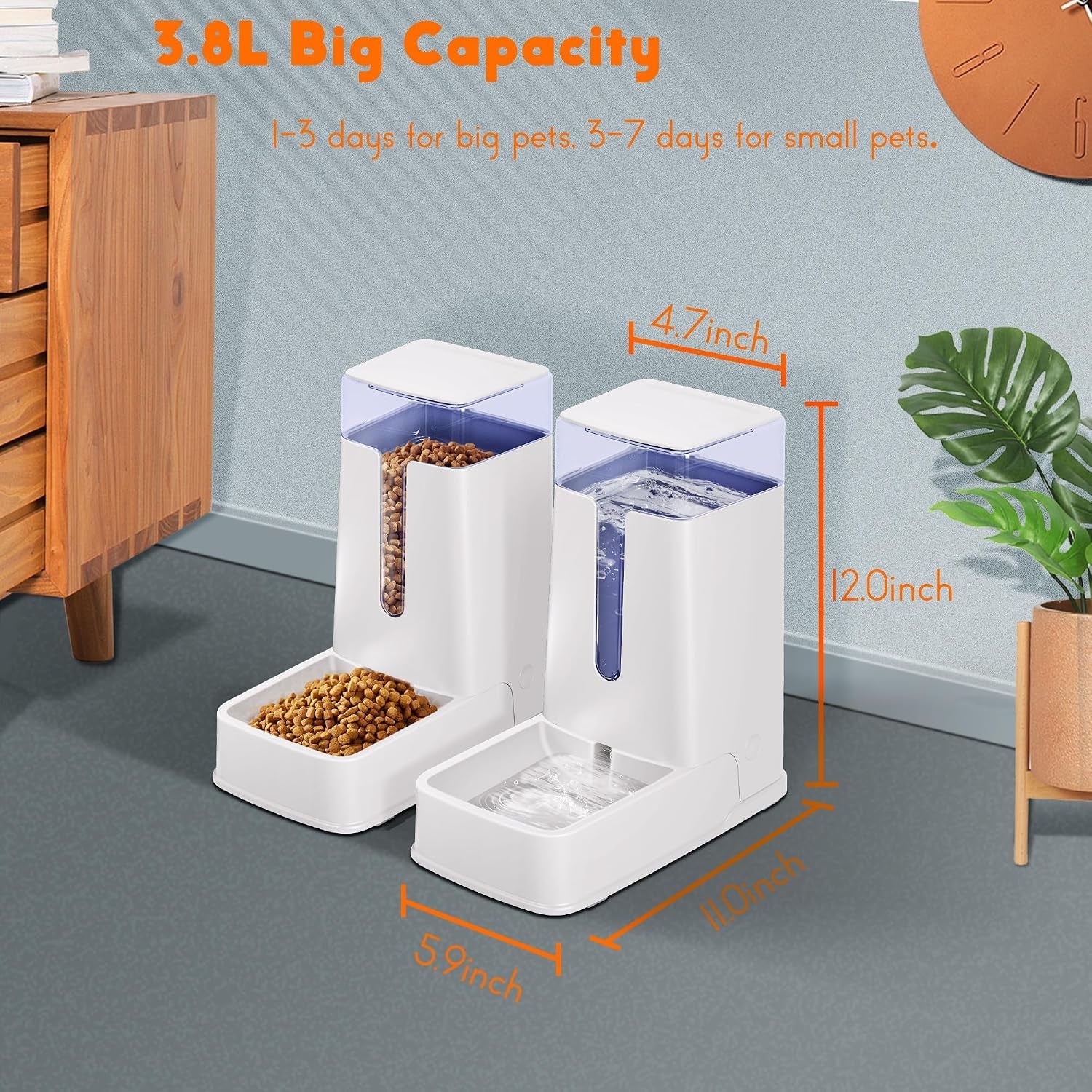 2-packs-automatic-cat-feeder-and-waterer-gravity-dog-food-and-water-dispenser-set-for-small-medium-big-pets-cats-dogs-puppy-kitten-1-gallon-x-2-white