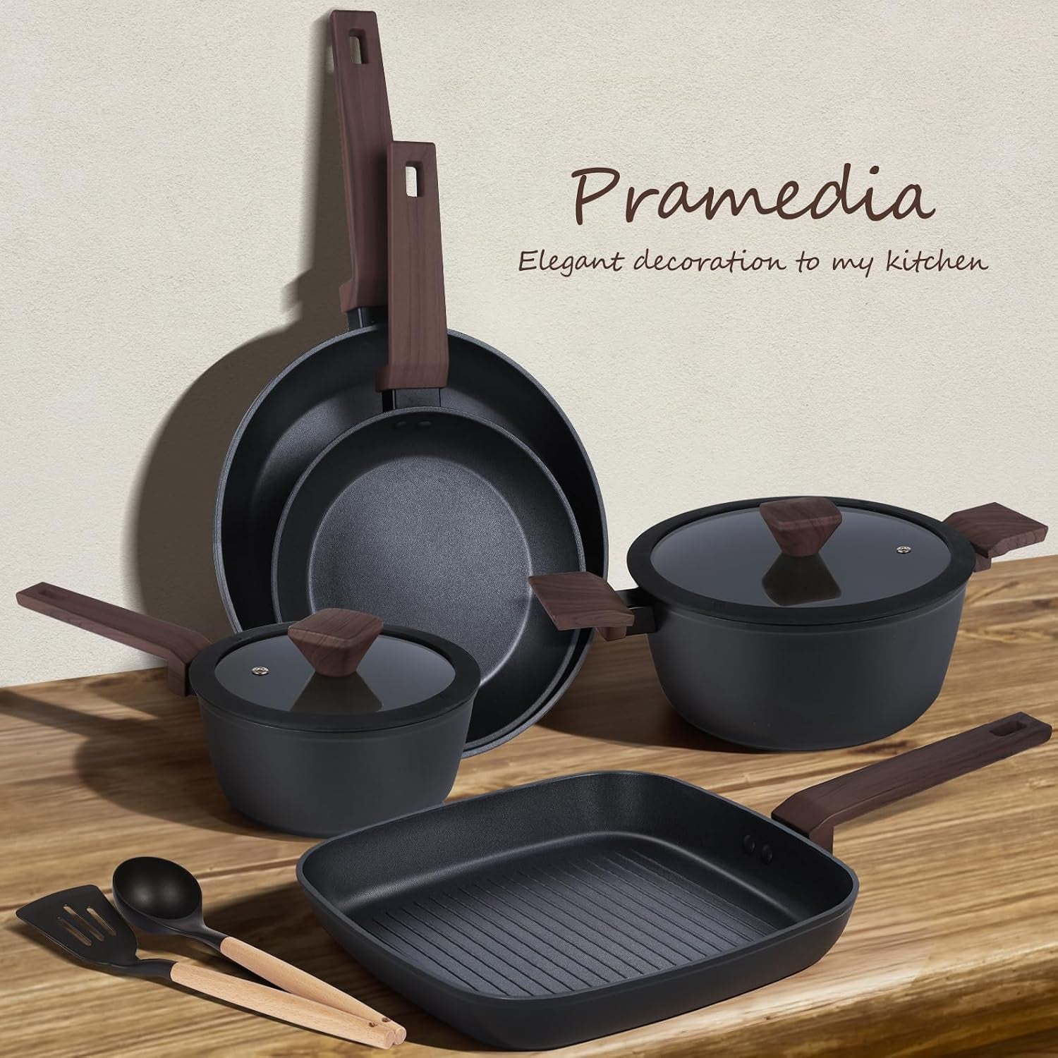 9-piece-nonstick-pots-and-pans-set-with-grill-pan-induction-black-cookware-set-non-toxic-stay-cool-handles-pfos-pfoa-free-compatible-with-gas-electric-stovetop-easy-clean