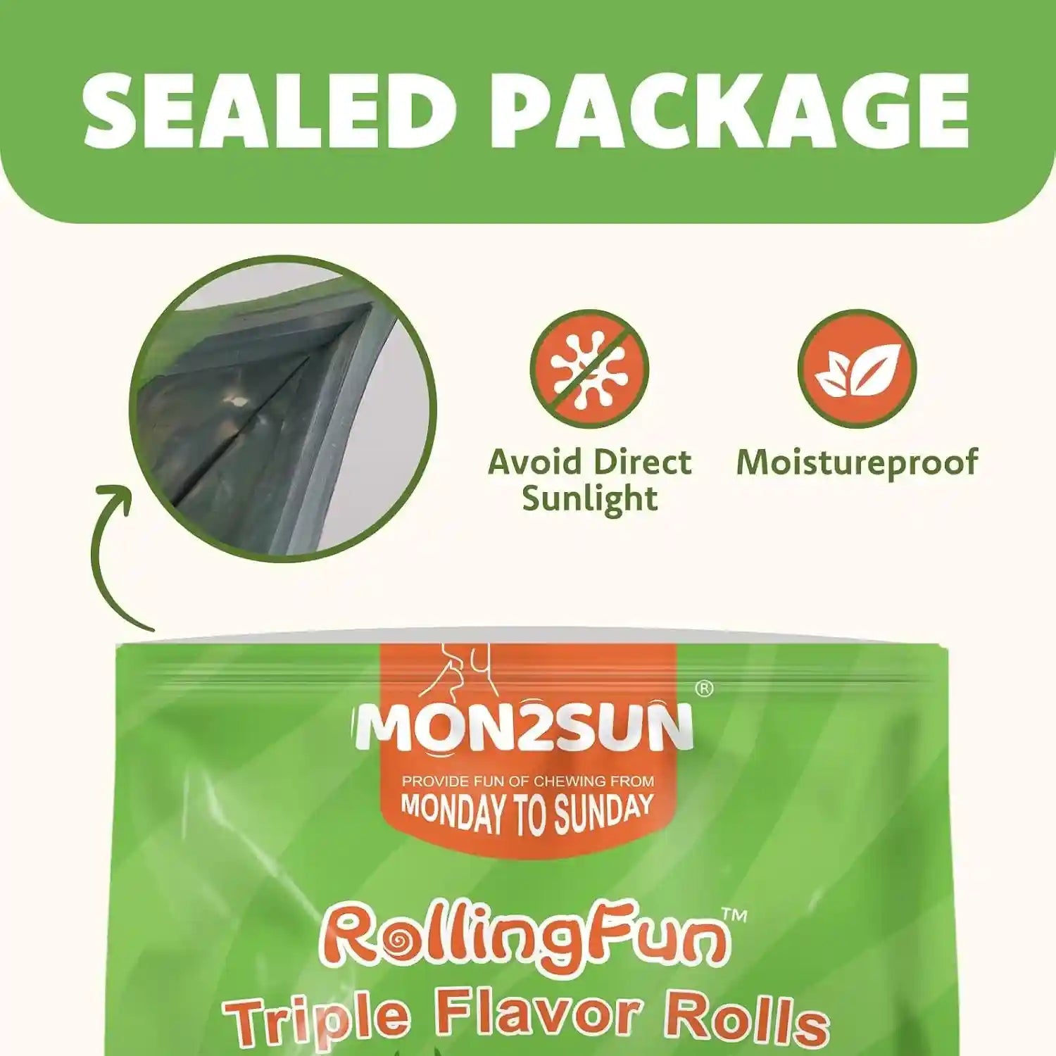 mon2sun-dog-treats-3-inch-rawhide-free-chicken-duck-beef-rolls-21-16-oz-easy-to-digest-texture-suitable-for-small-dogs-daily-reward-use-made-with-real-meat