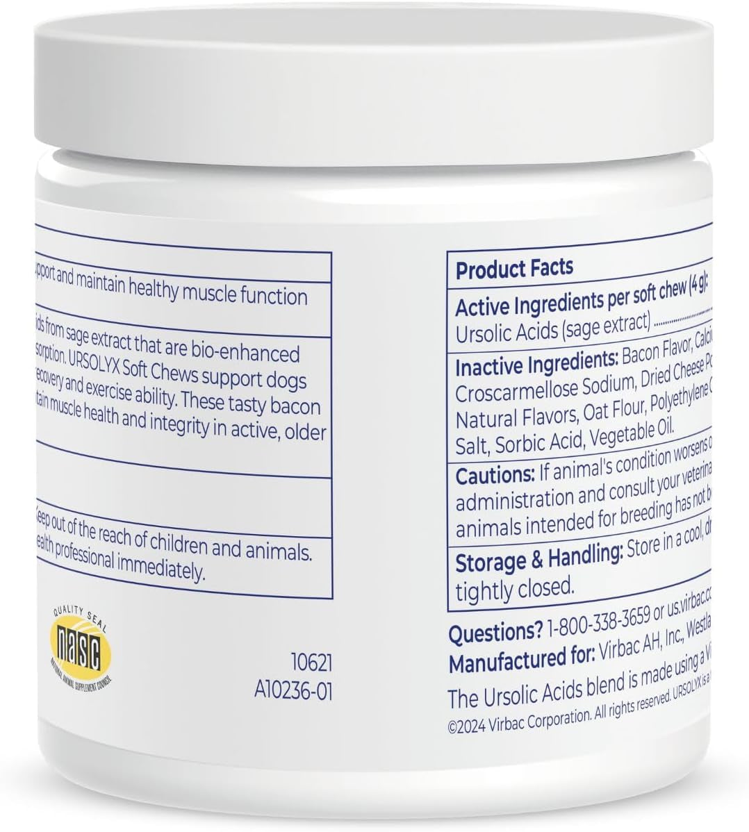 ursolyx-soft-chews-for-dogs-medium-breed-muscle-support-60-count-ursolic-acid-supplement-to-rebuild-muscle-strength-mobility-in-senior-active-or-recovering-dogs-2-month-supply
