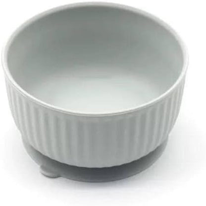 Cat Bowls with Suction Cup 13 Oz — Elevated Silicone Pet Dish with Non-Slip Bottom for Dry Food, Wet Food and Water (Light Grey)4