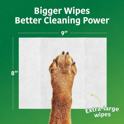 Inspire Naturals Pet Wipes for Dogs and Cats 100% Natural Plant Based with Organic Antioxidants, Dog Wipe Cleaning Deodorizing | Cat Wipes | Puppy Wipes | Dog Wipes for Paws and Butt (200Ct - 4 Pack)4