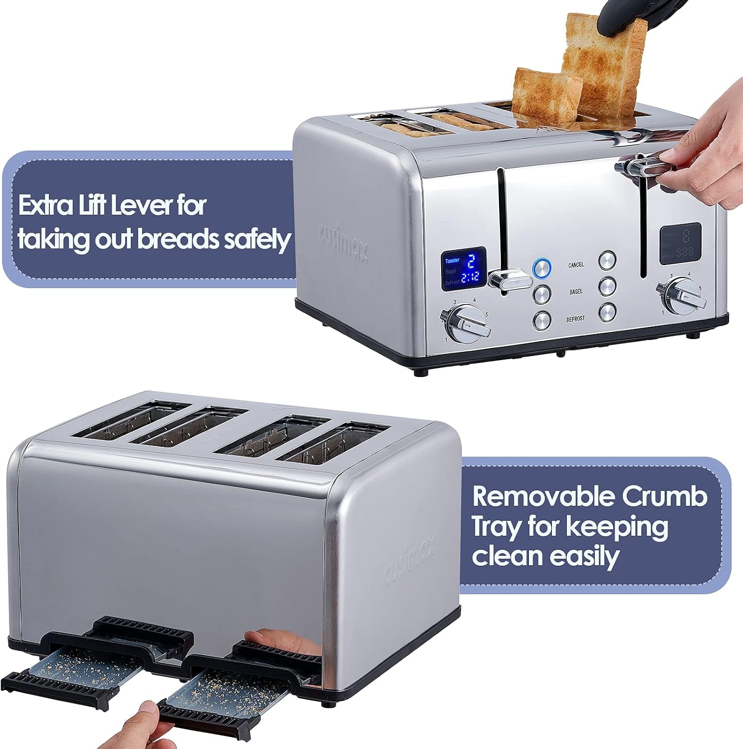 4-slice-stainless-steel-toaster-with-digital-display-silver-led-display-with-countdown-timer-6-browning-levels-bagel-defrost-cancel-dual-independent-controls-1-5-extra-wide-slots