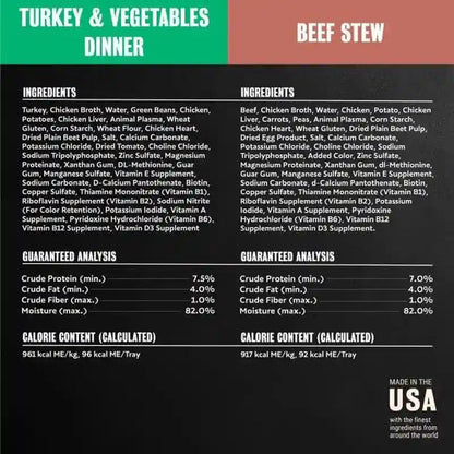 Cesar Home Delights Wet Dog Food, Dinner and Stew Variety, 3.5 Oz, 24 Count | Real Meat #1 Ingredient, No Fillers, No Added Sugar, No Artificial Flavors, Complete & Balanced, Easy Peel Trays9