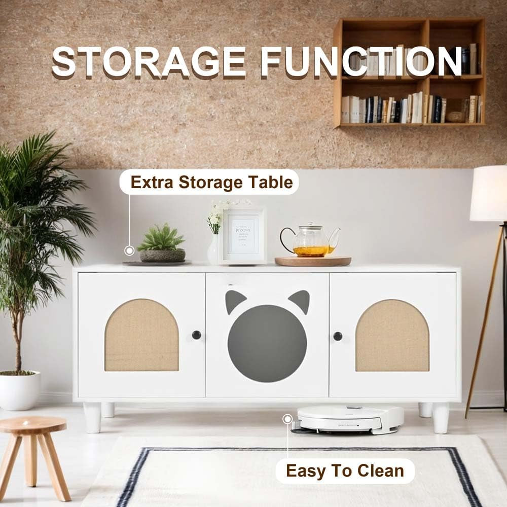 anwick-cat-litter-box-enclosure-cabinet-furniture-modern-2-in-1-wooden-cat-house-cabinet-with-storage-hook-and-scratch-board-white