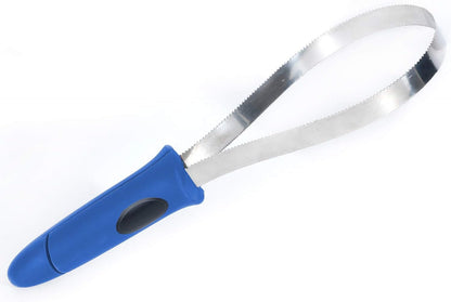 BOTH WINNERS Dual-Sided Shedding Blade with Stainless Steel Blade De-Shedding Tool for All Dog Coat Types- Soft Touch Grip (Burgundy)8