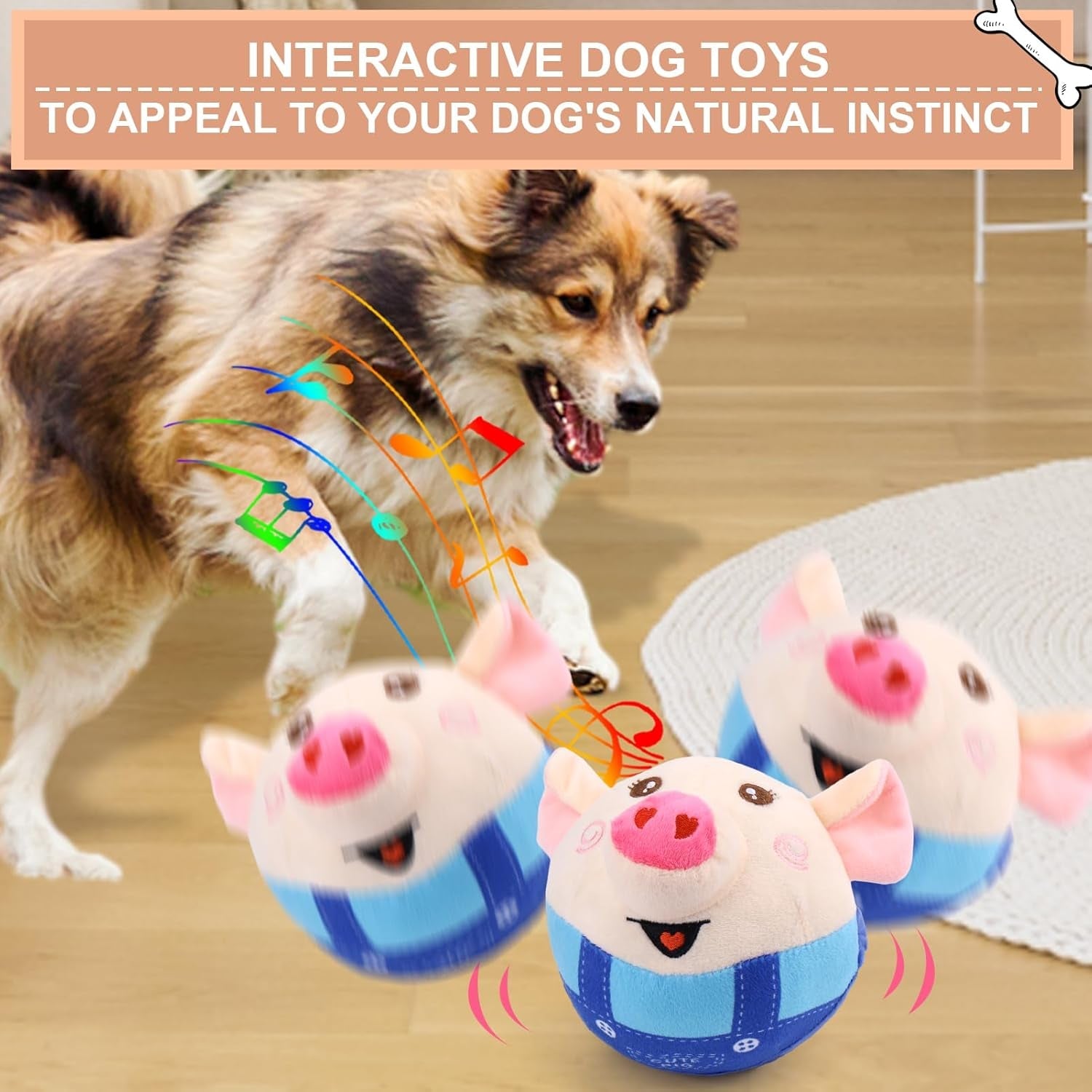 baborui-interactive-dog-toys-pig-jumping-squeaky-dog-toys-with-recording-and-music-modes-rechargeable-moving-dog-chew-toys-for-small-medium-large-dogs-to-keep-them-busyblue-pig