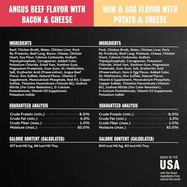 Cesar Loaf & Topper Wet Dog Food, Variety Pack, 3.5 Oz, 24 Count | Real Meat #1 Ingredient, No Fillers or Artificial Flavors, Easy-To-Digest, Slow-Cooked Tender Texture, Easy Peel Trays9