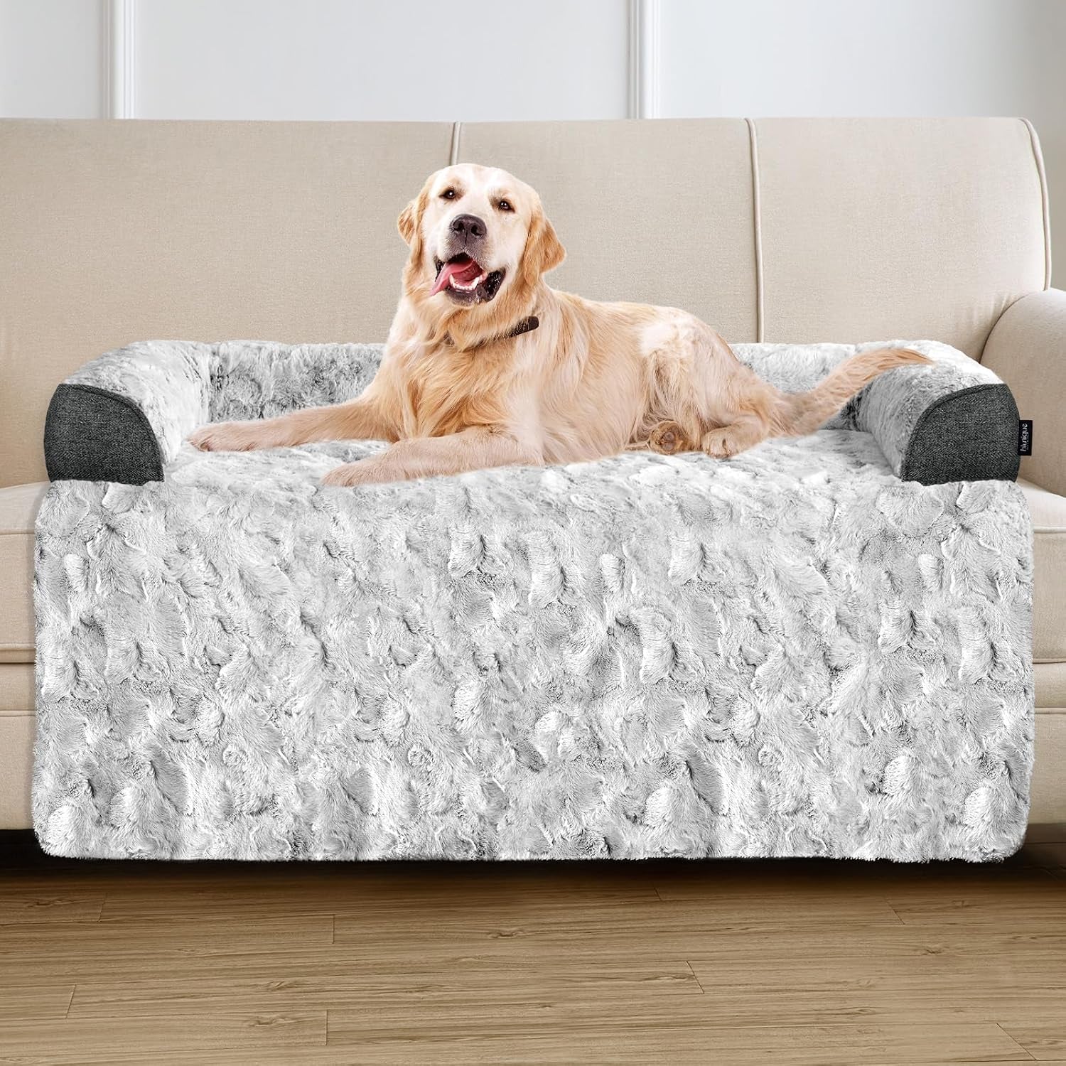 calming-large-dog-bed-for-couch-41-x-37-inch-removable-couch-cover-for-dogs-washable-non-slip-fluffy-plush-dog-sofa-mat-for-furniture-protector-grey