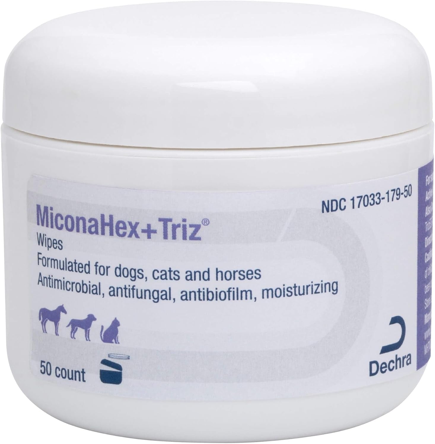 miconahex-triz-wipes-2-25-round-for-dogs-cats-and-horses-50-count-jar-antibiofilm-moisturizing-packaging-may-vary