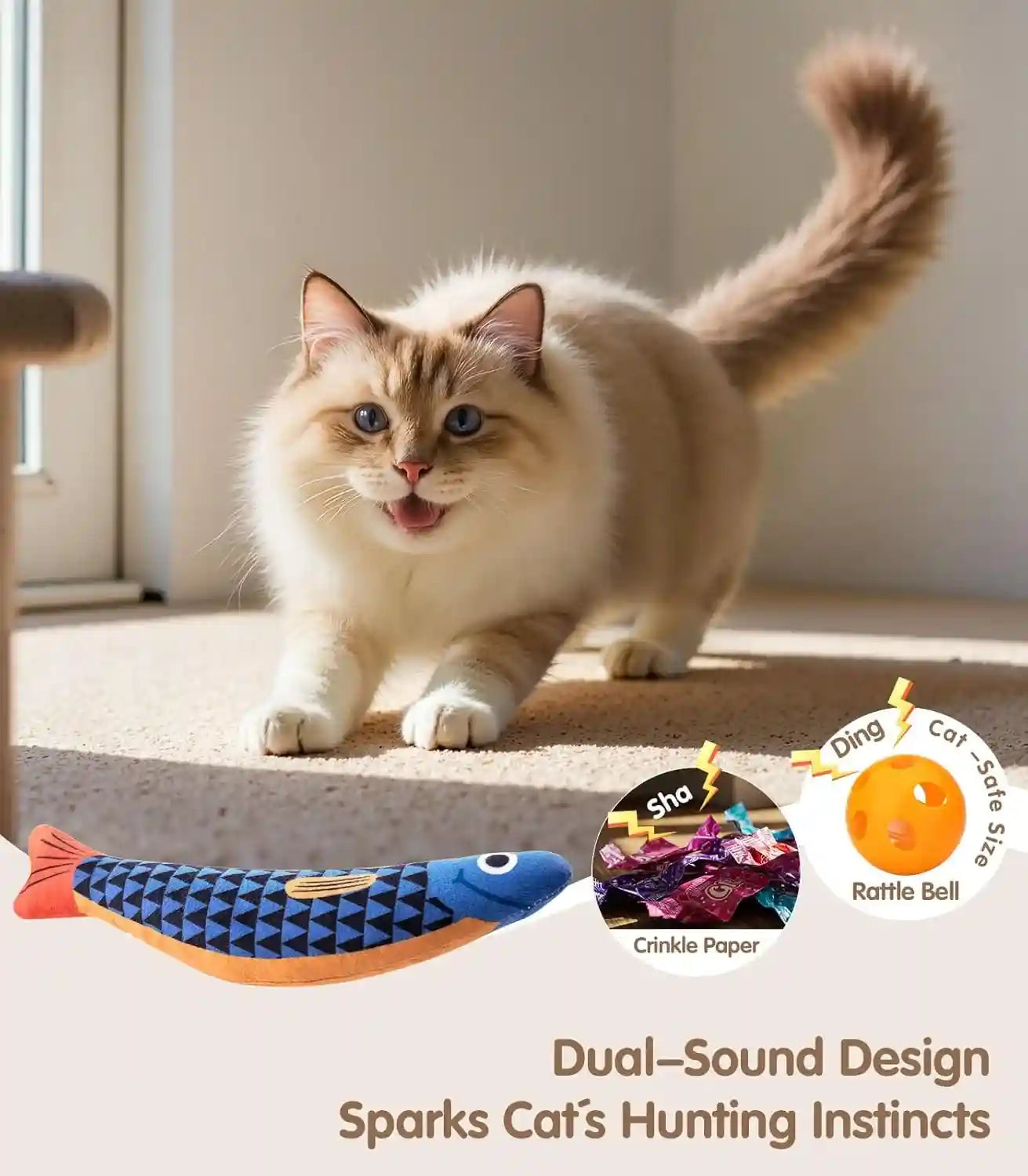 petbusy-cat-toys-with5000mg-a-natural-catnip-silvervine-baby-grade-interactive-soft-chew-kicker-cat-toys-for-indoor-cats-kittens-crinkle-bell-fish-sound-toy-drives-bored-cat-crazy-with-fun
