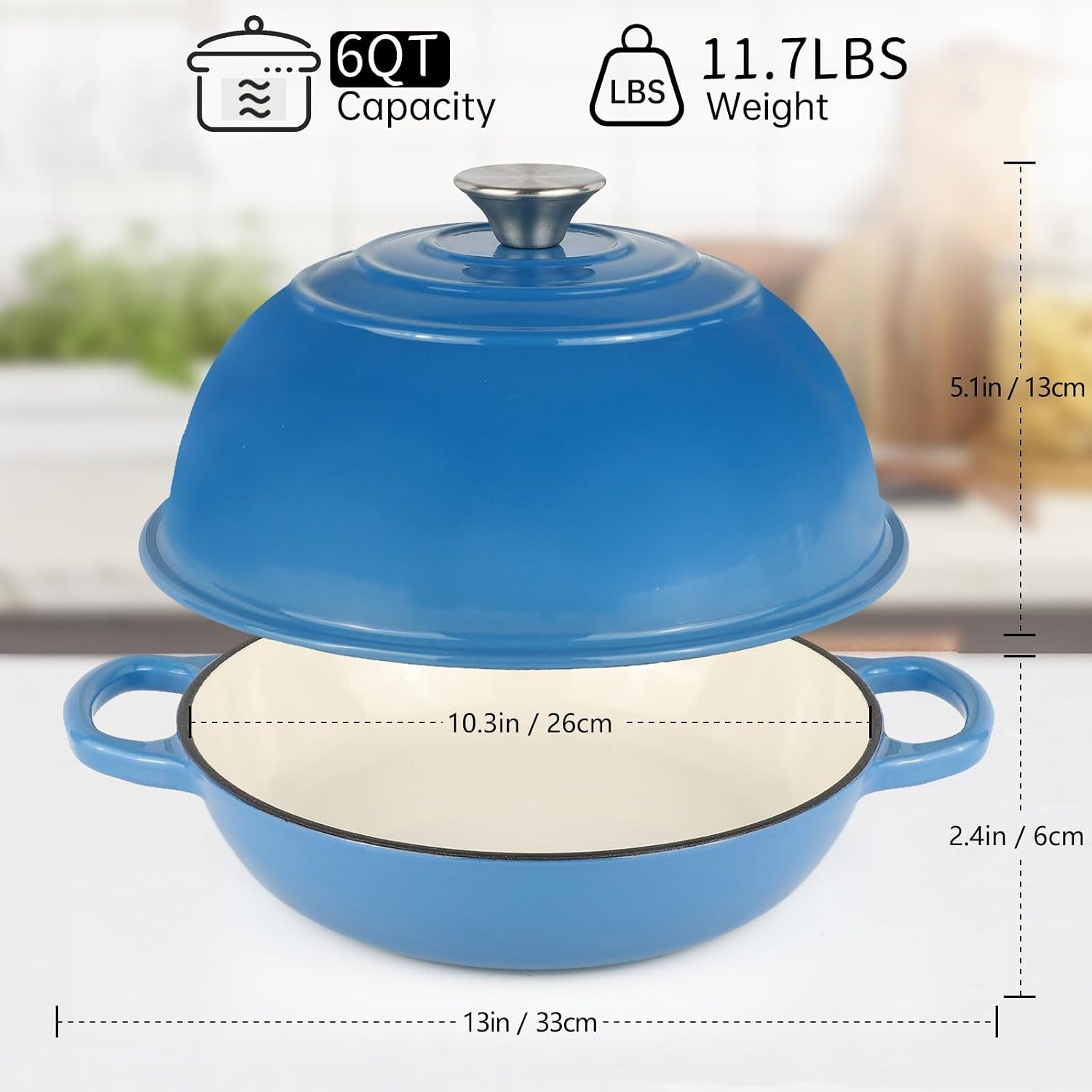 enameled-cast-iron-bread-oven-dutch-oven-pot-with-lid-blue-bread-dutch-oven-for-sourdough-bread-baking-6-quarts-10-bread-pan-with-dome-lid-non-stick-cookware-for-homemade-bread