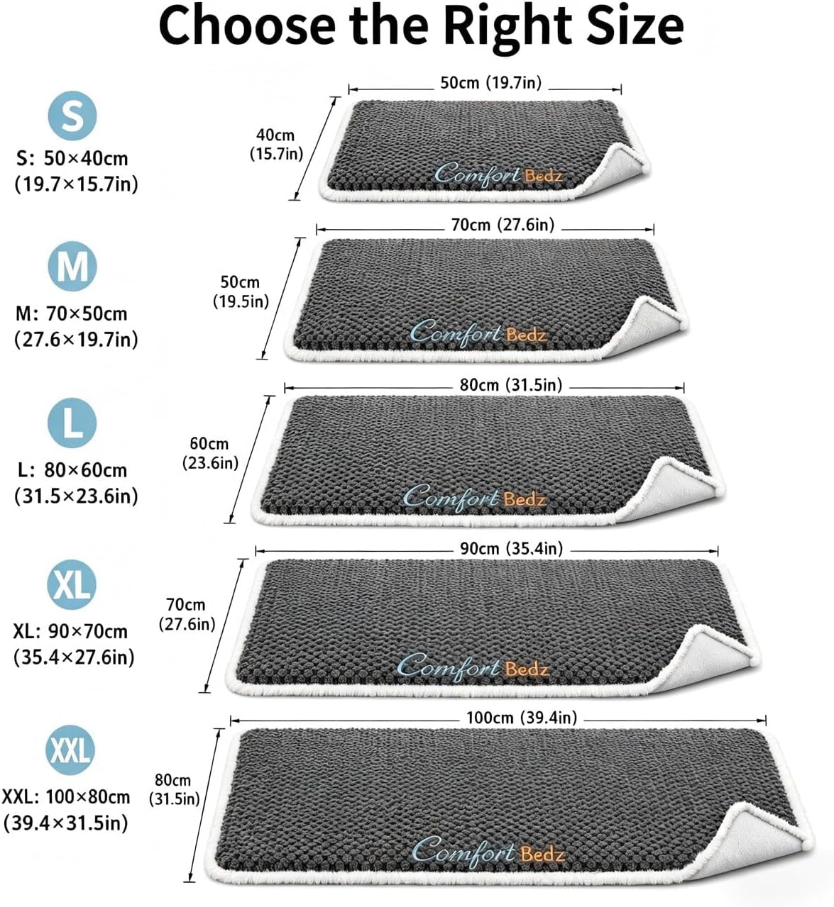 orthopedic-dog-and-cat-bed-plush-calming-pet-mat-gray-for-small-dogs-and-cats-50-cm