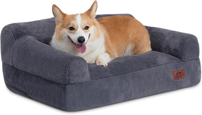 Hollypet Small Dog Large Cat Bed Puppy Couch Beds for Pets up to 25 Lbs | Fluffy Dog Cat Couch Plush Soft Warming Pets Beds with Machine Washable Cover and Non-Slip Bottom29