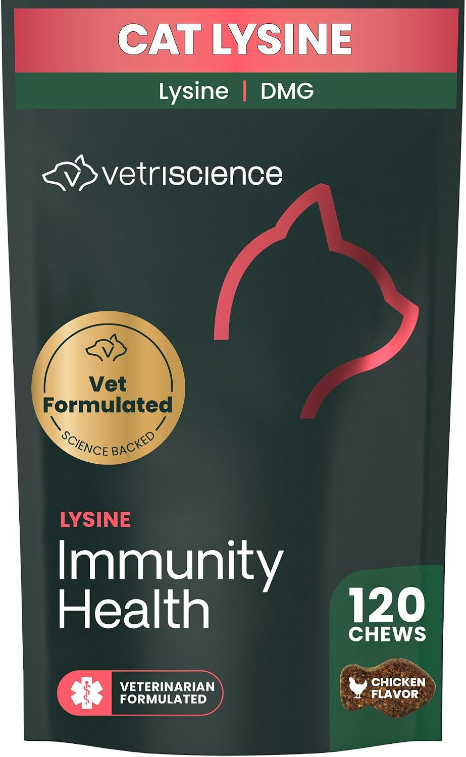 vetriscience-lysine-immunity-health-chews-250-mg-lysine-plus-immune-supplement-for-cats-and-kittens-with-allergies-sneezing-runny-nose-and-watery-eyes-chicken-120-count