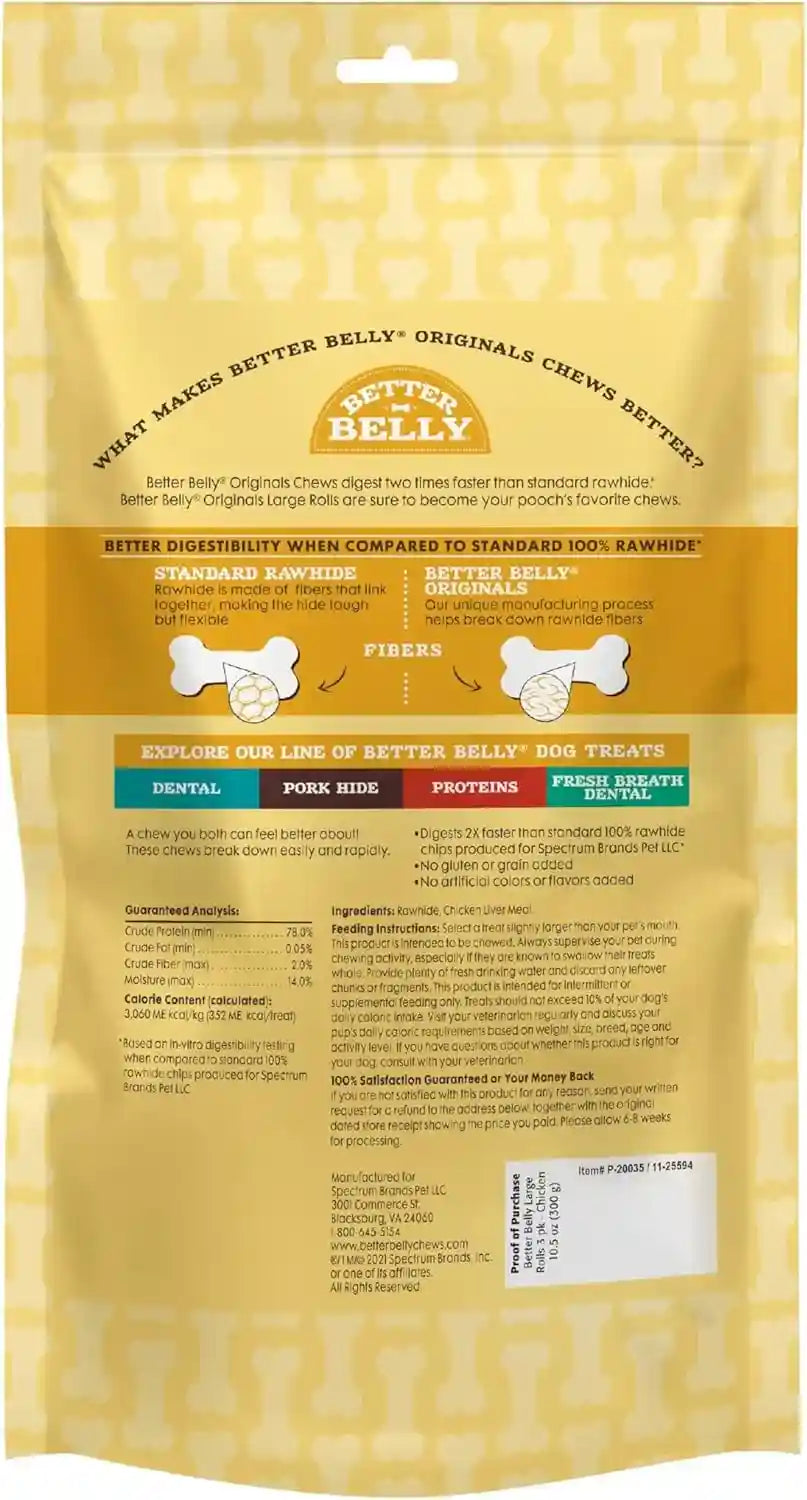 better-belly-highly-digestible-rawhide-large-roll-chews-3-count-pack-of-1