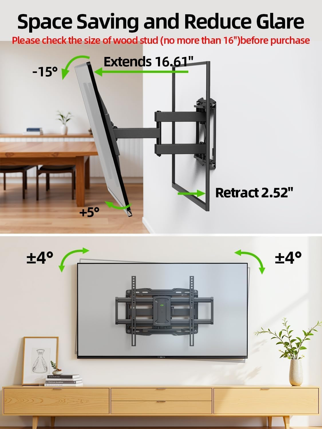 full-motion-tv-wall-mount-for-42-55-65-75-85-86-inch-tv-mount-swivel-and-tilt-wall-mount-bracket-with-dual-articulating-arms-up-to-132lbs-vesa-600x400mm-max-16-wood-studs-xml019