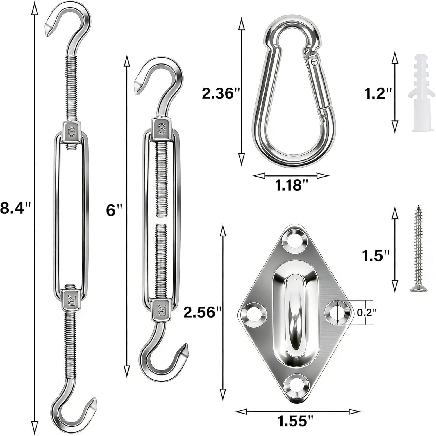 44-pcs-shade-sail-hardware-kit-6-inch-outdoor-sun-sail-accessories-304-stainless-steel-turnbuckles-brackets-for-triangle-rectangle-sails-patio-canopy-installation-hardware-set