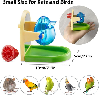 Rat Enrichment Foraging Toy, Intelligent Treat Dispensing Puzzle | Interactive Puzzle Design Inspires Natural Foraging Instincts, Slows Feeding Speed to Relieve Boredom and Anxiety for Rats4