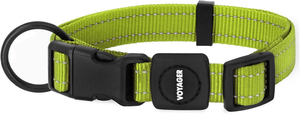 Best Pet Supplies Voyager Reflective Dog Leash or Collar with Neoprene Handle, for Small, Medium, and Large Breed Puppies, Cute and Heavy Duty for Walking, Running and Training - Royal Blue, S19