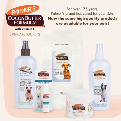 Palmer'S for Pets Cocoa Butter Refreshing Wipes for Dogs, 100 Count | Vitamin E Formula, Paraben- and Phthalate-Free, Gentle Daily Grooming, Dogs and Puppies8