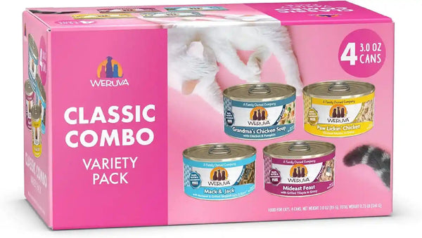 Weruva Classic Cat Food, Paw Lickin’ Chicken with Chicken Breast in Gravy, 3Oz Can (Pack of 24)40