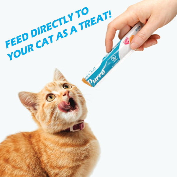 Heart & Field Purro Cat Treats, Squeezable Lickable Variety Pack, Tuna Shrimp, Salmon Shrimp, Tuna Chicken, 52 Count4