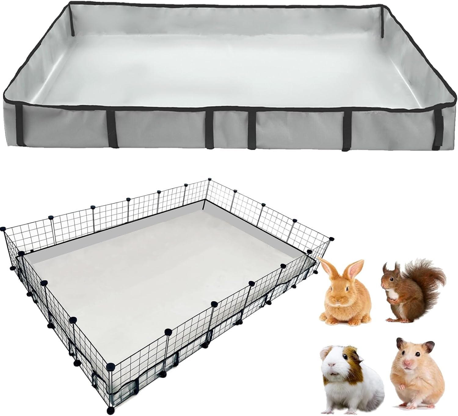 dzwlkj-guinea-pig-cage-liner-tarp-bottom-waterproof-and-washable-available-in-22-sizes-base-also-for-rabbits-bunny-chinchesillas-hedgehog-ferrets-and-other-small-animals24x48-inches