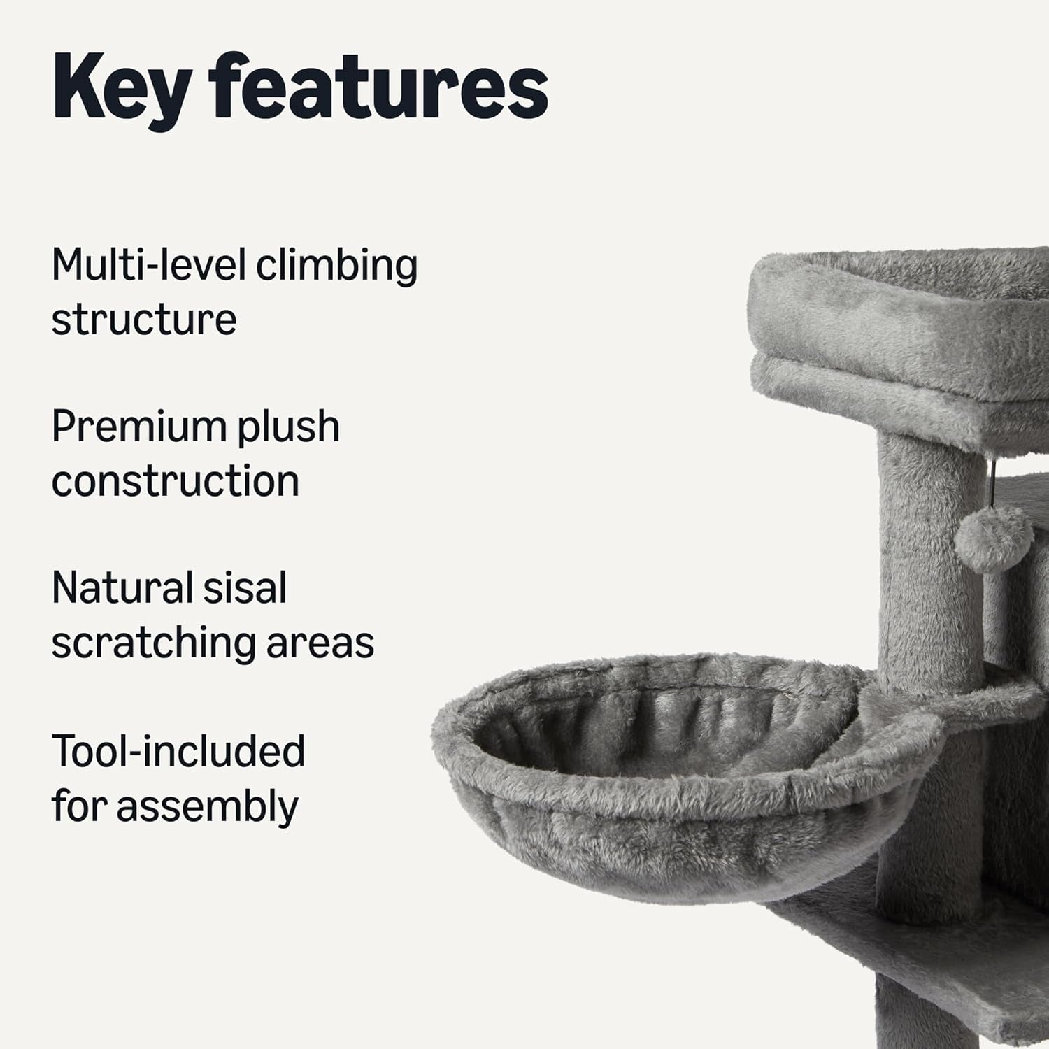amazon-basics-indoor-cat-kittens-multi-level-climbing-activity-tower-with-scratching-posts-2-condos-fsc-certified-m-3076-2cm-h-grey