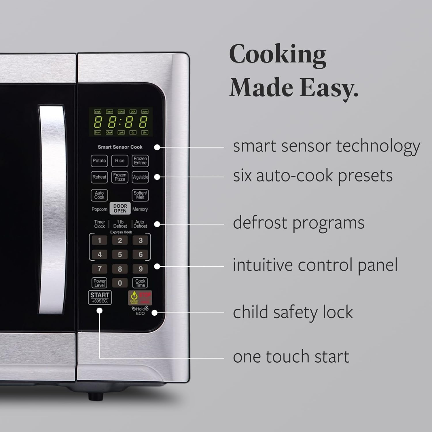 1-2-cu-ft-countertop-microwave-oven-1000-watts-power-smart-sensor-auto-cook-settings-defrost-easy-clean-and-child-safety-lock-stainless