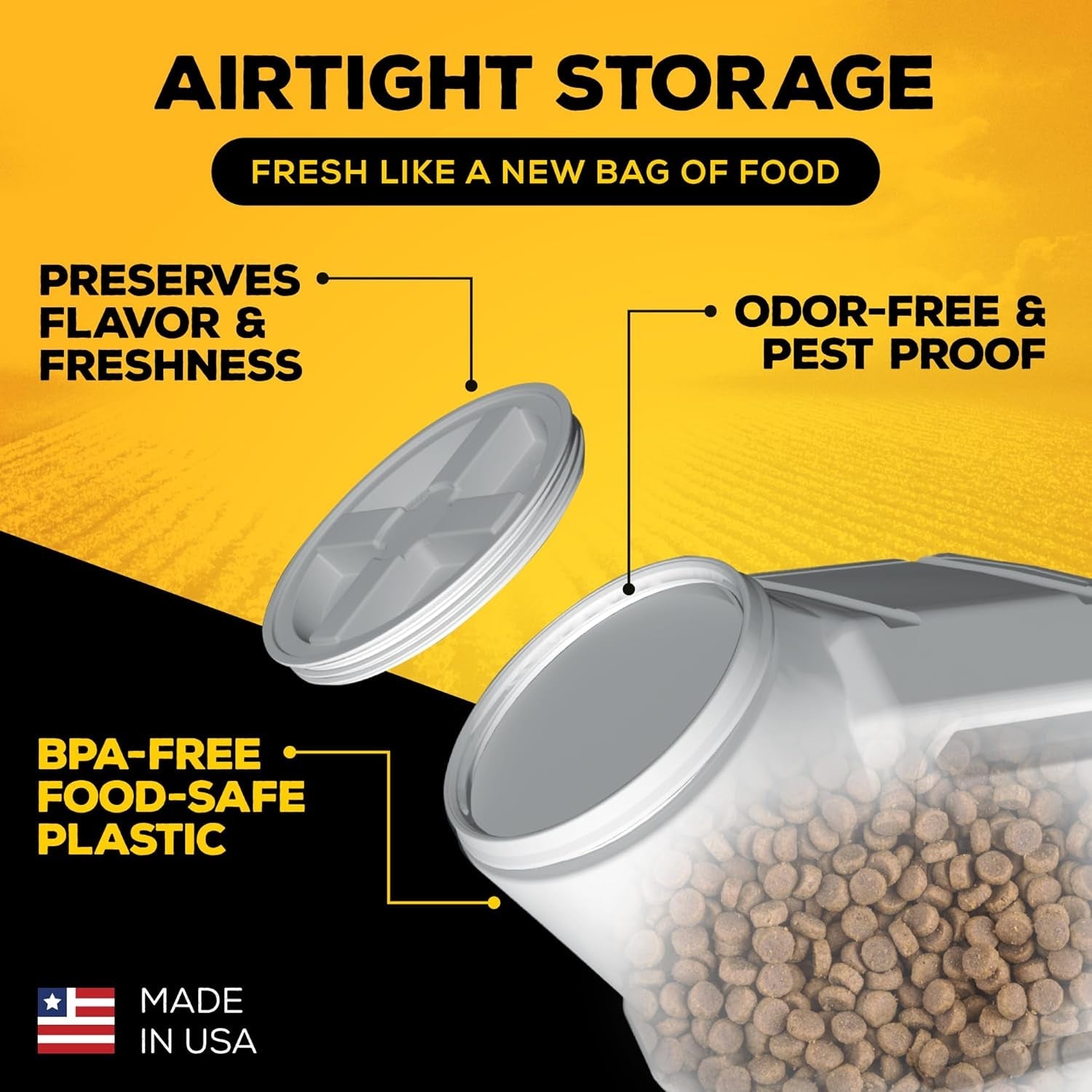 gamma2-vittles-vault-pet-food-storage-containers-sealed-dog-and-cat-food-storage-container-fits-up-to-25lbs-made-in-the-usa-12l-x-13-75h-made-in-usa-12-inch-long-by-13-75-inch-tall-airtight-lid-keeps-kibble-fresh-and-pests-out-a-durable-pantry-bin-design