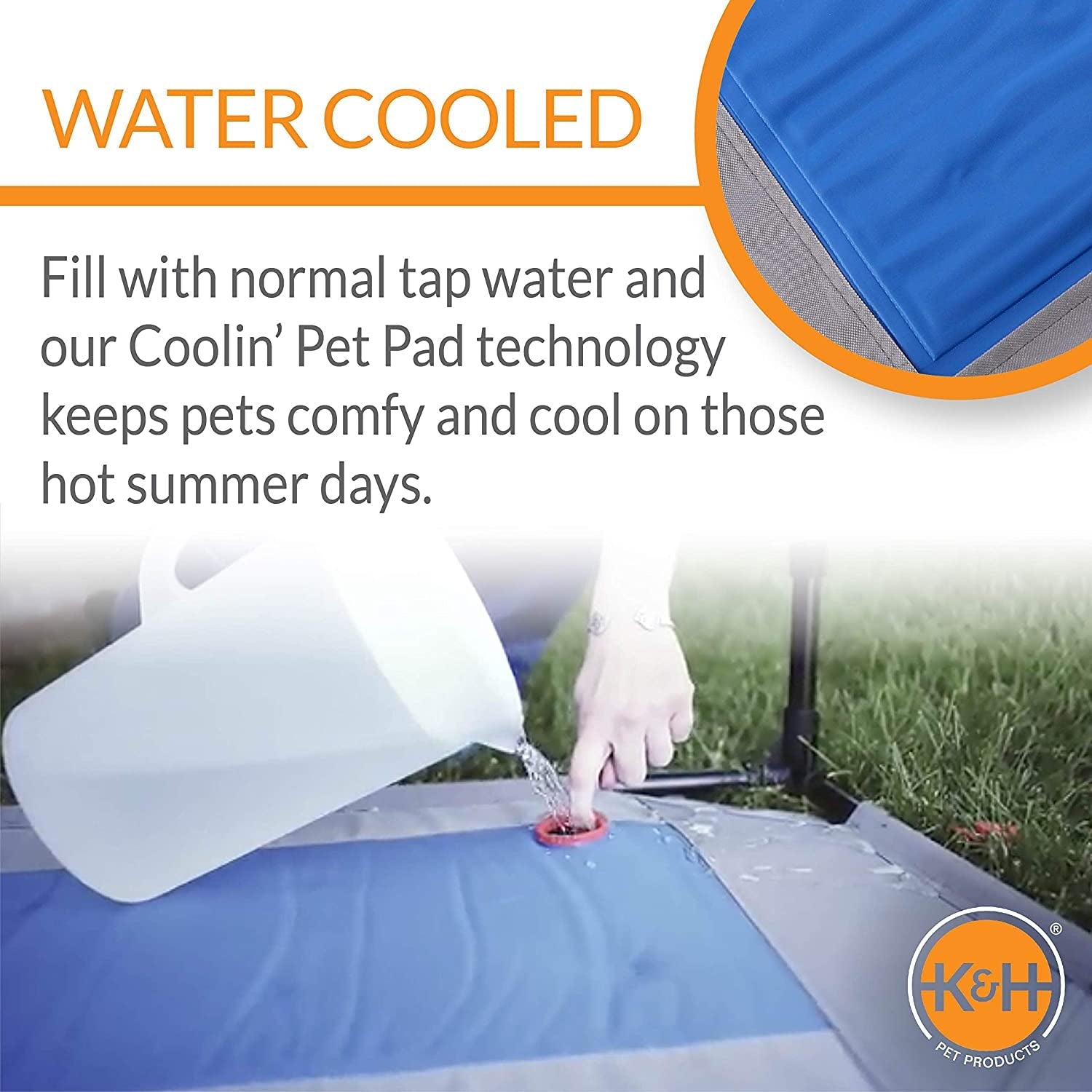 k-h-pet-products-coolin-pet-cot-outdoor-cooling-elevated-dog-cot-for-large-dogs-raised-bed-with-cool-core-center-portable-pet-platform-with-heavy-duty-metal-frame-large-gray-blue