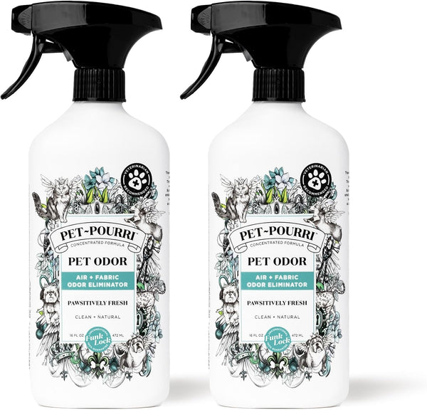 Pet-Pourri Pawsitively Fresh Pet Odor Deodorizer Spray, 16 Fl Oz, up to 800 Uses, Air + Fabric Odor Remover with Essential Oils & Plant Based Ingredients, Vet Recommended, Pineapple, Jasmine & Pear14