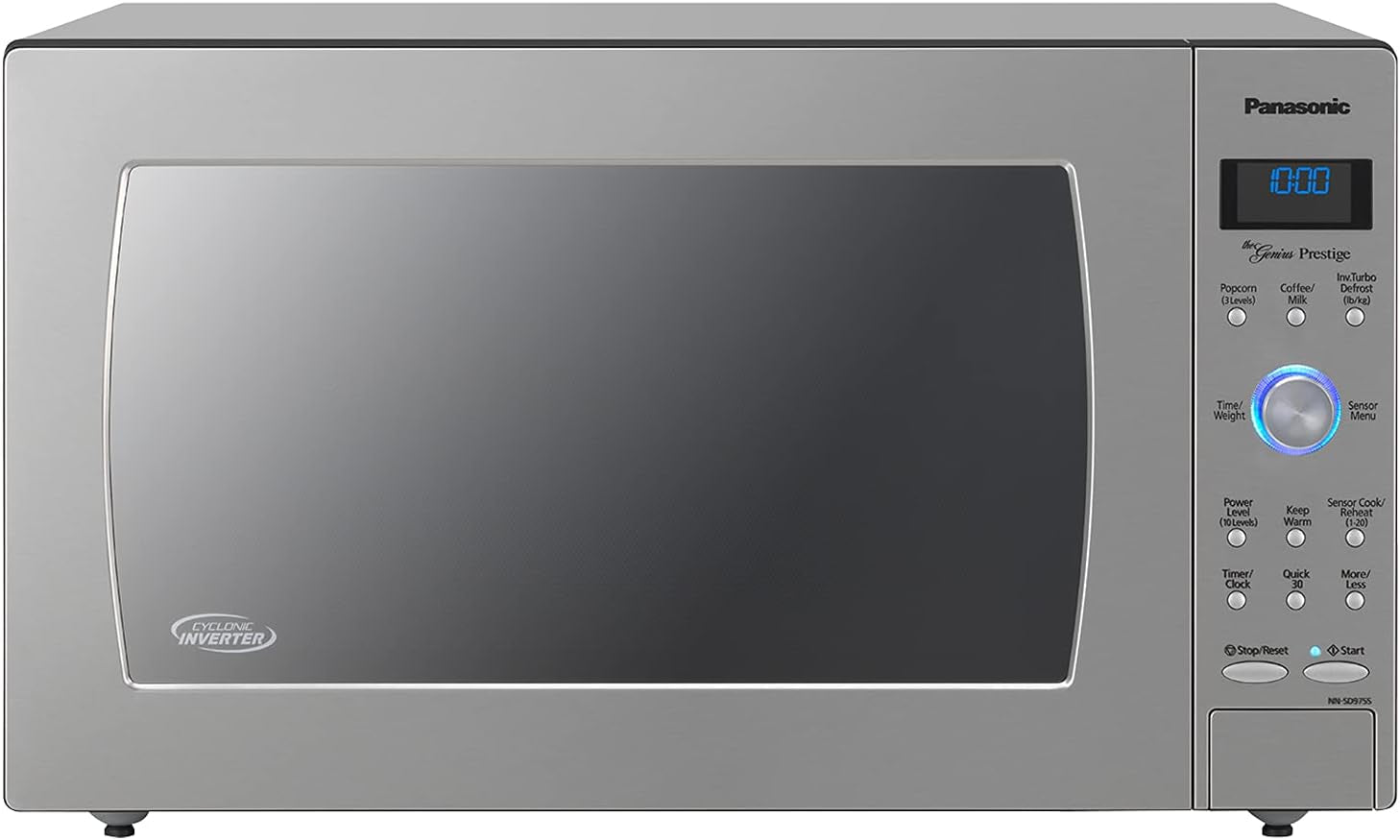 oven-with-cyclonic-wave-inverter-technology-1250w-2-2-cu-ft-countertop-microwave-stainless-steel-silver-stainless-nordic-ware-splatter-microwave-cover-10-inch-pack-of-2-clear