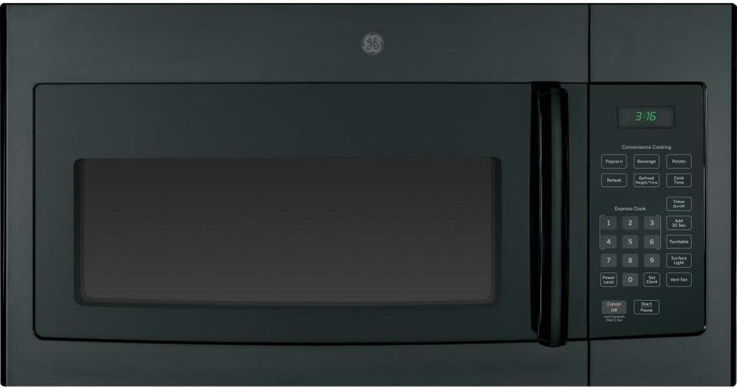 ge-jvm3160dfbb-30-over-the-range-microwave-oven-with-1-6-cu-ft-capacity-in-black-1-6-cu-ft-capacity-1000w-300-cfm-2-speed-vent-auto-and-time-defrost-convenience-controls
