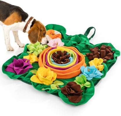 Snuffle Mat for Dogs -Interactive Dog Toys to Keep Them Busy | Puppy Puzzle Slow Feeder Treat| Dog Lick Mat Enhancement1