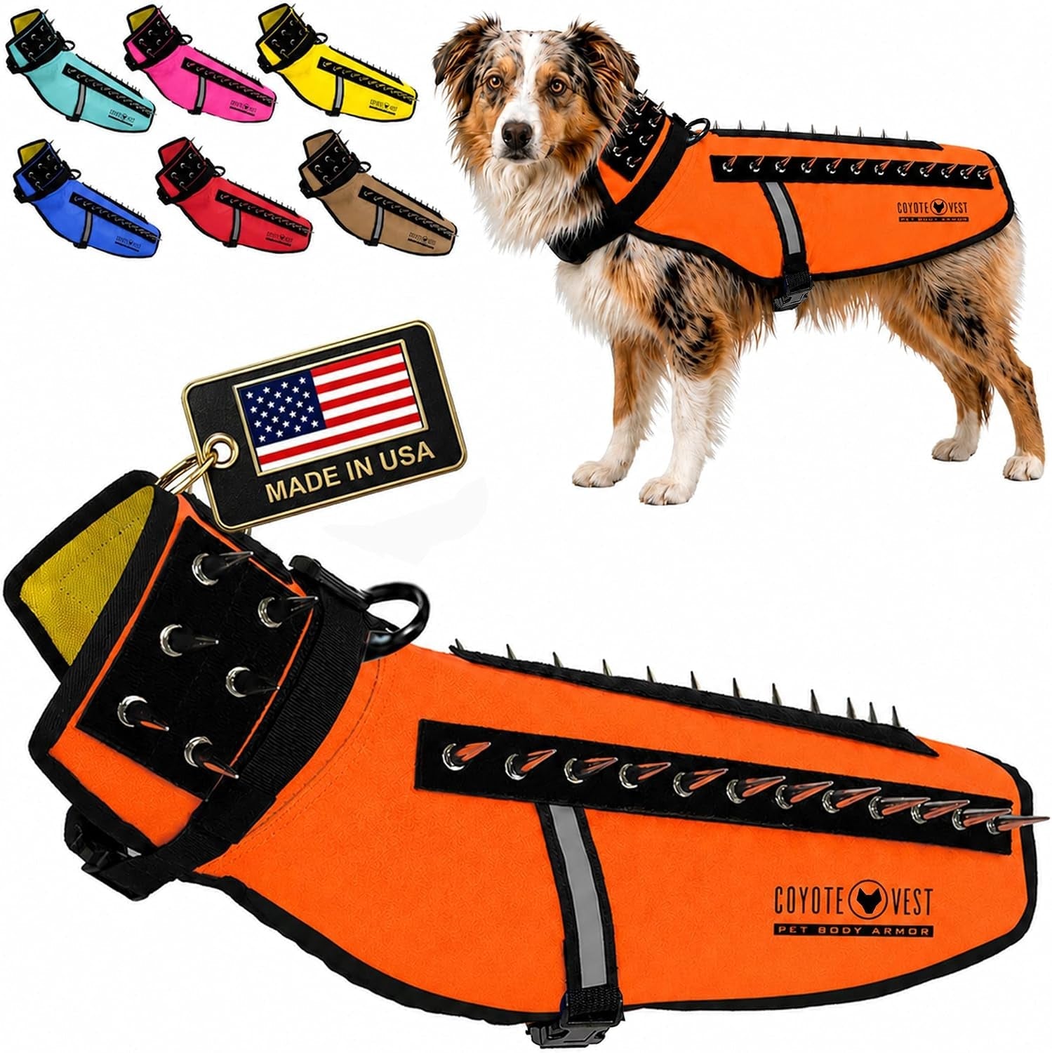 coyotevest-dog-harness-stab-resistant-coyote-vest-small-neon-pink-reflective-stab-resistant-vest-helps-protect-small-dogs-from-coyotes-aggressive-dogs-and-birds-of-prey-made-in-the-usa