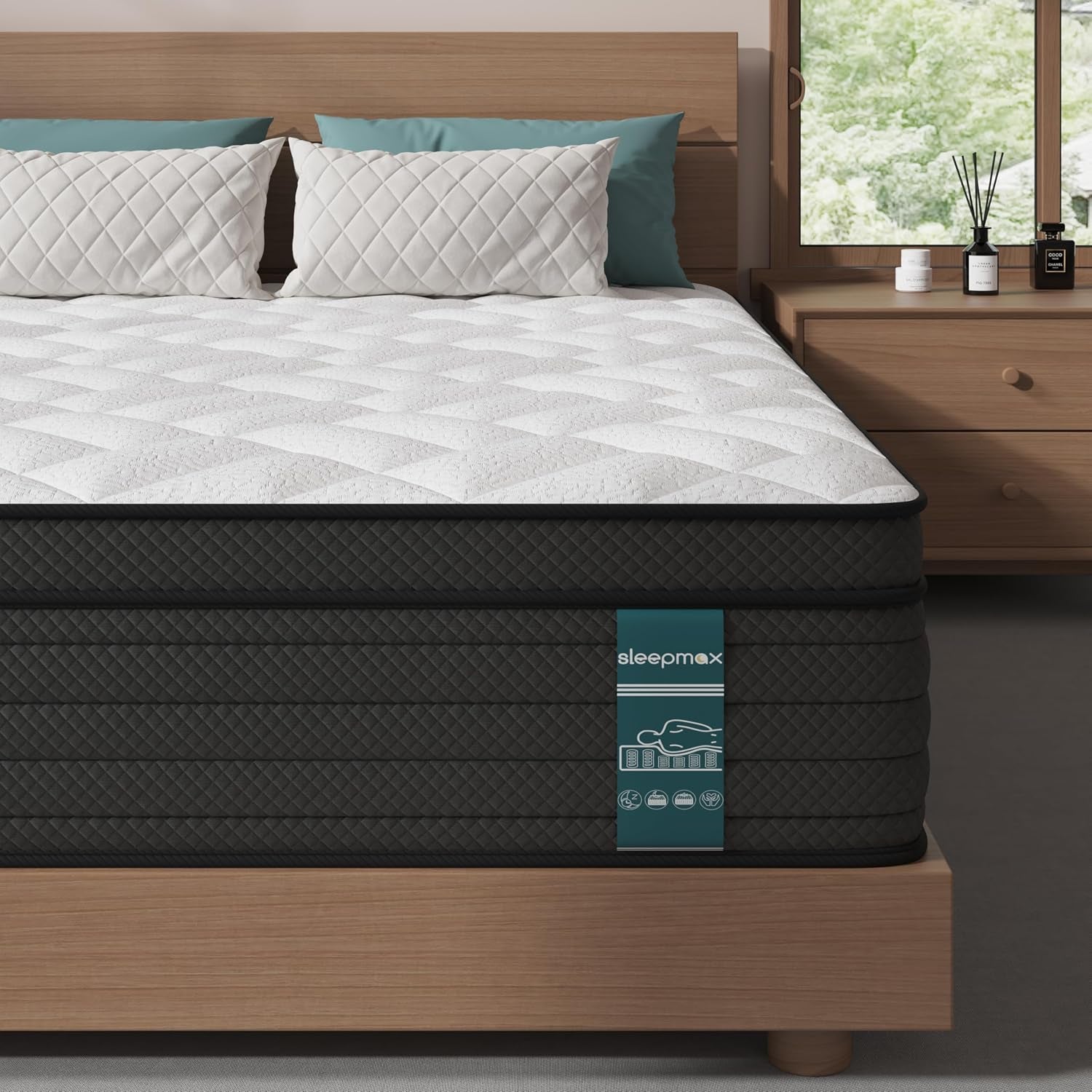 extra-firm-queen-mattress-12-inch-hybrid-mattress-pain-relief-deep-sleep-cooling-bed-in-box-for-back-side-sleepers-365-night-trial-forever-warranty-certipur-us-certified