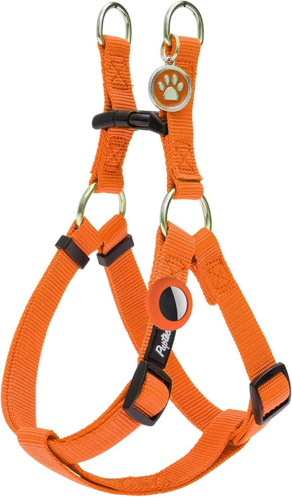 PUPTECK No Pull Dog Harness Soft Adjustable Basic Nylon Step in Puppy Vest Outdoor Walking with ID Tag55
