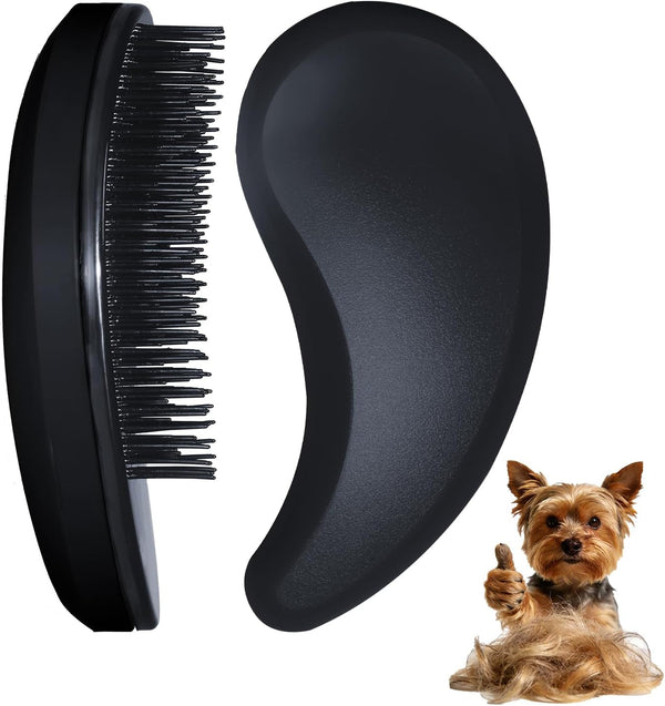 Small Dog Brush, Skin-Friendly Soft Bristles (Blue) | Puppy Hair Brush, Massage and Bath Supplies, Pet Grooming Tool for Teddy, Yorkies, Maltese, Shih Tzu, Chihuahua10